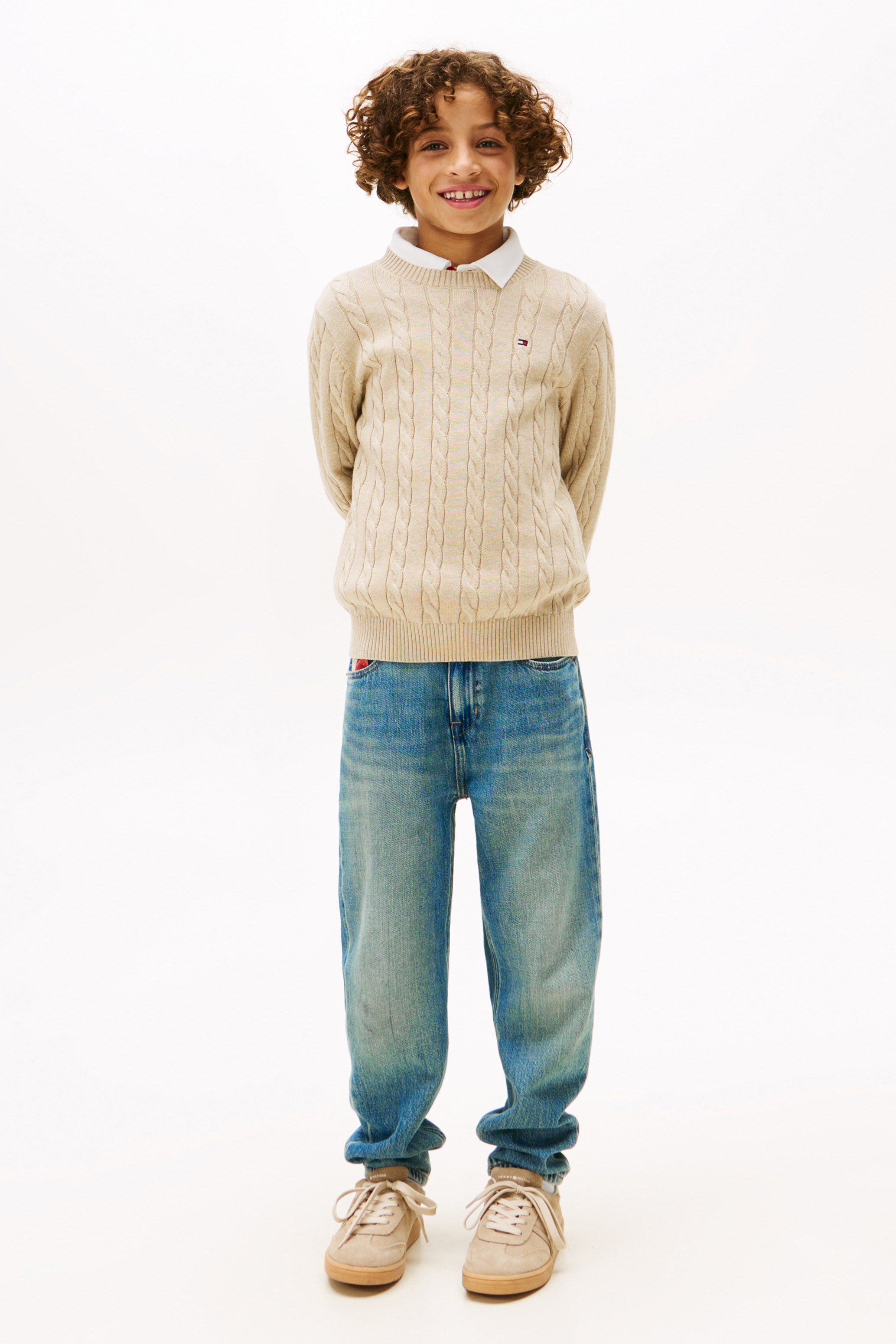 Maglione in maglia - Malted Milk Heather