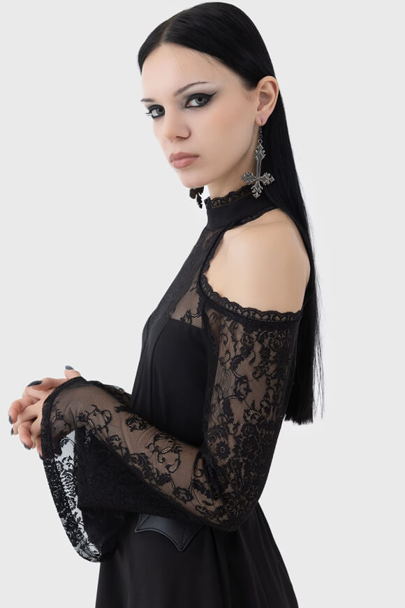 Mini abito Lost Nostalgia - Nero