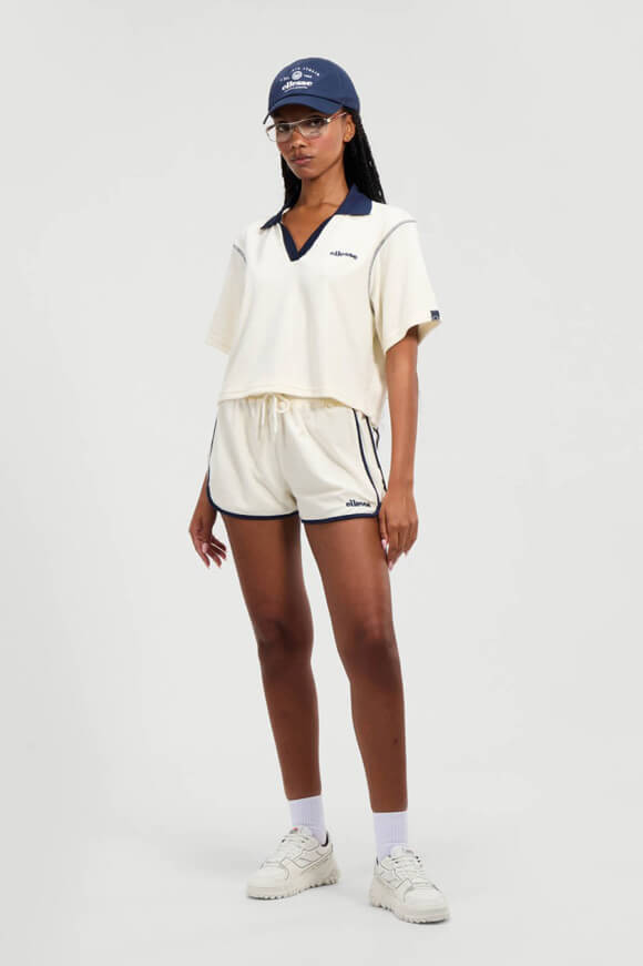 Flor Frottee Shorts - Offwhite