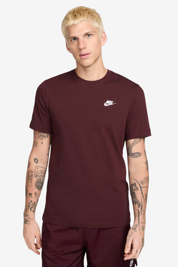 T-shirt Sportswear Club - Burgundy Crush