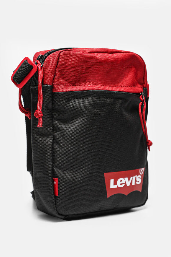 Umhängetasche - Black + Regular Red