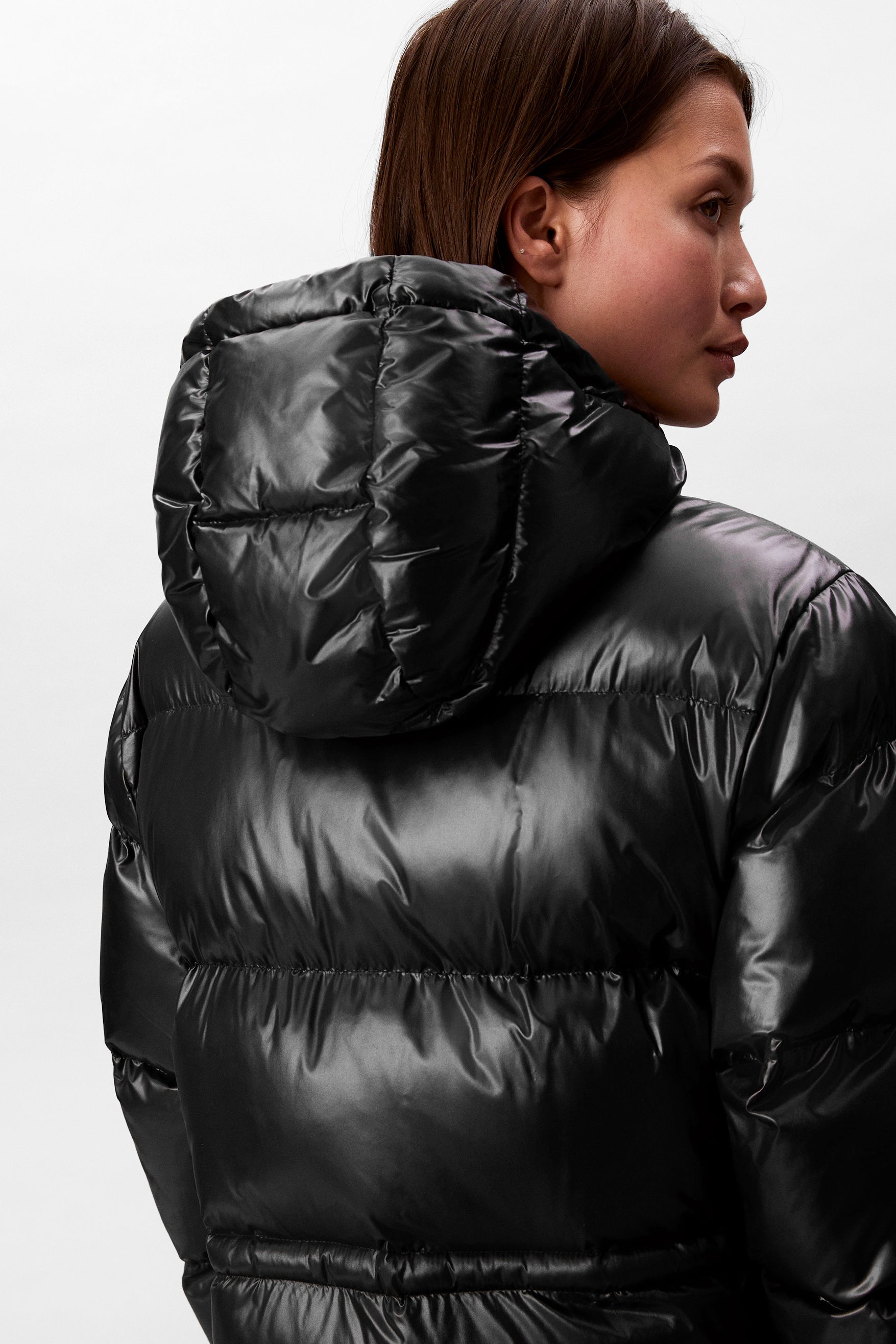 Manteau bouffant - Black