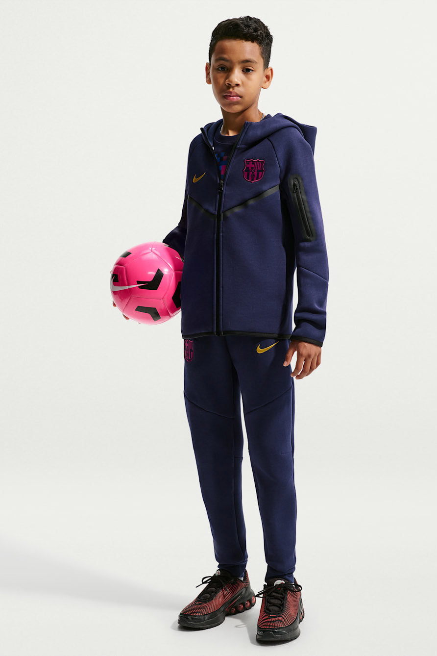 FC Barcelona sweat zippé à capuchon - Blackened Blue