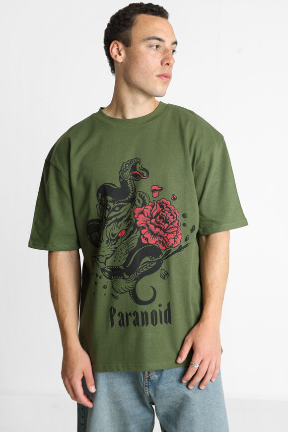 T-Shirt - Olive Grün