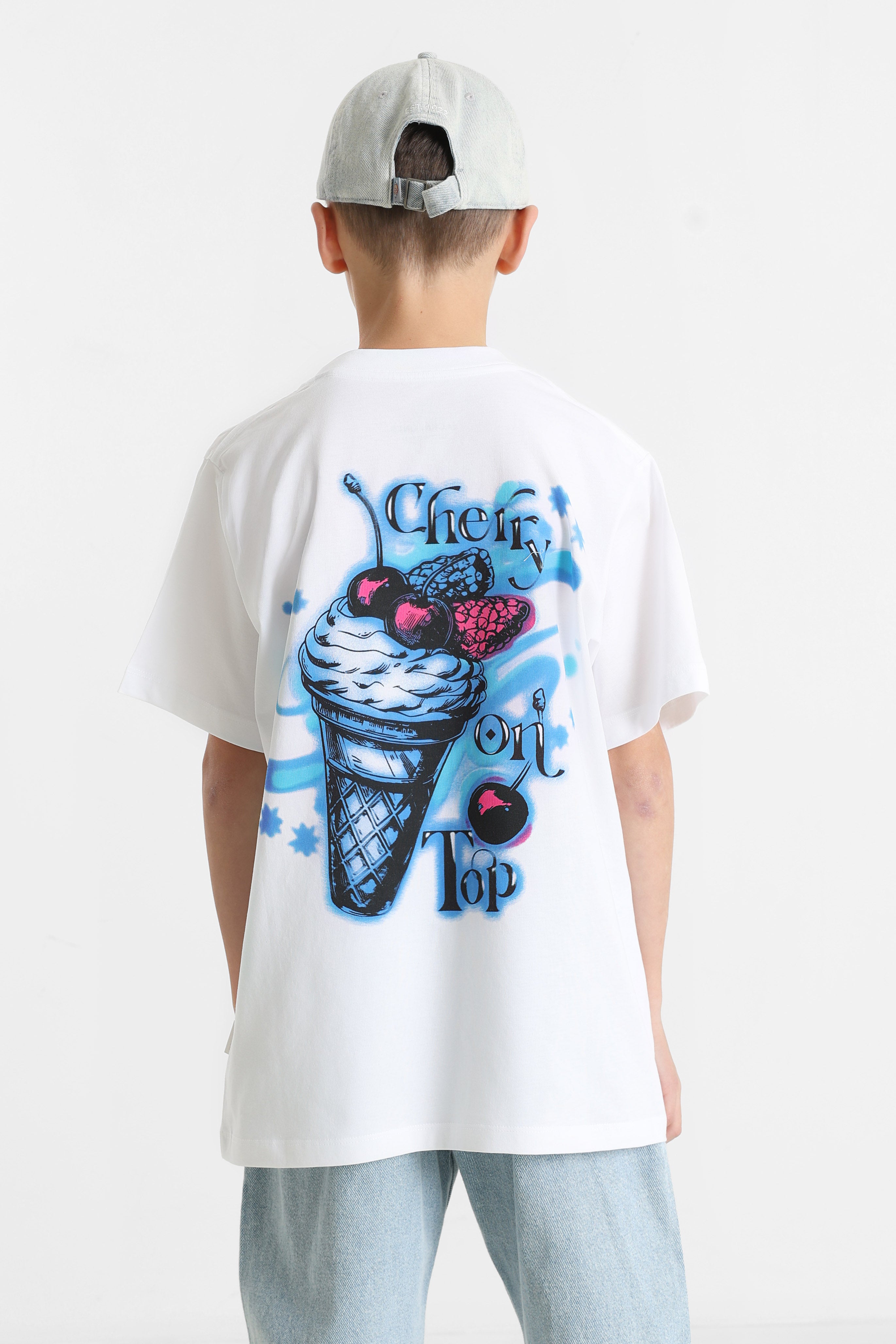 JORAIRBRUSH T-Shirt - Bright White