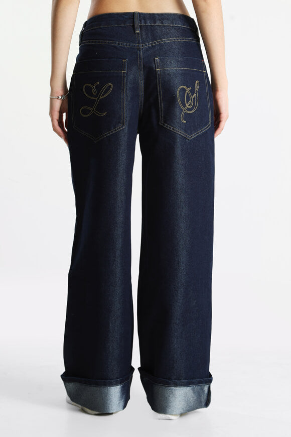 Jeans baggy - bleu foncé