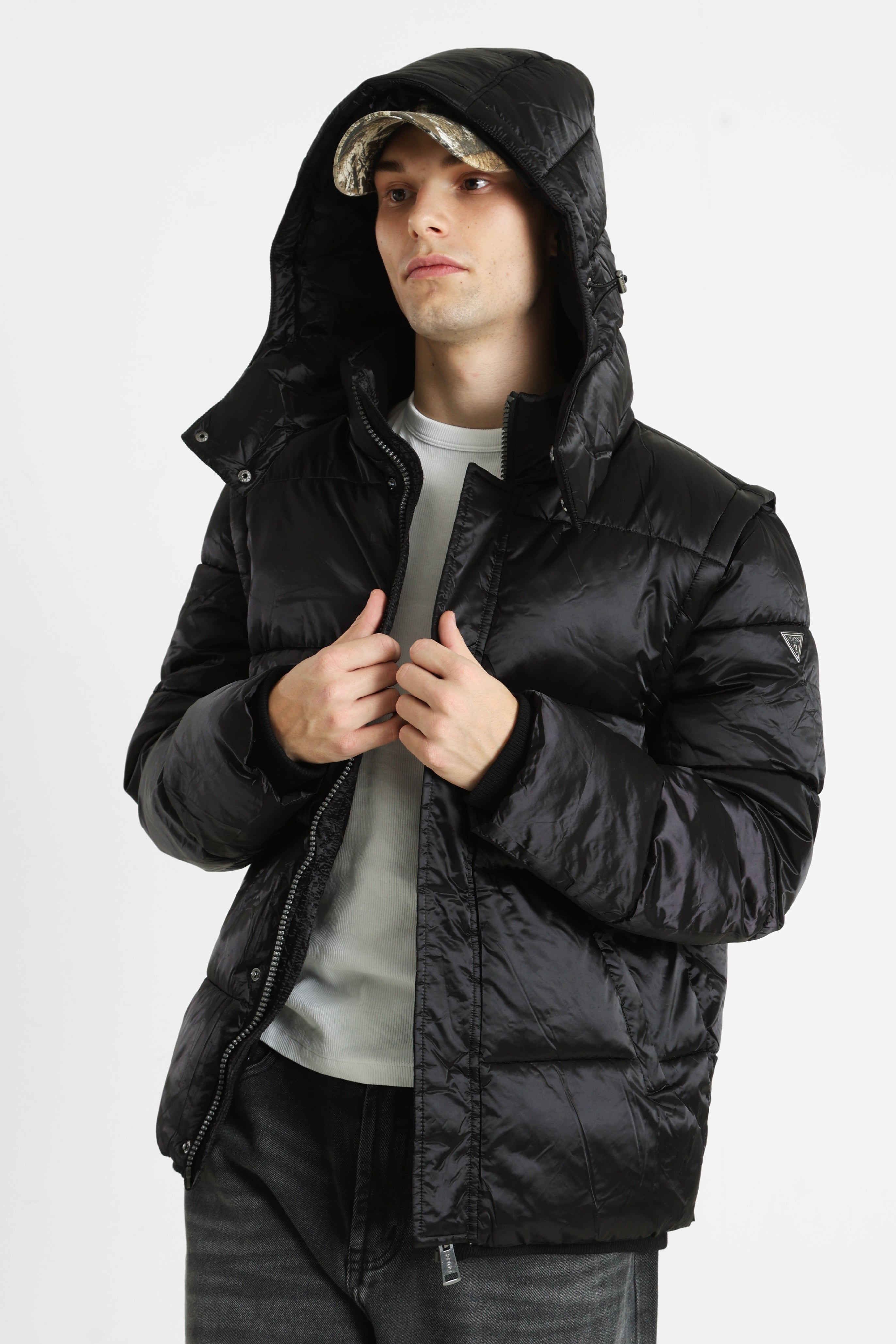 Giacca imbottita - Jet Black