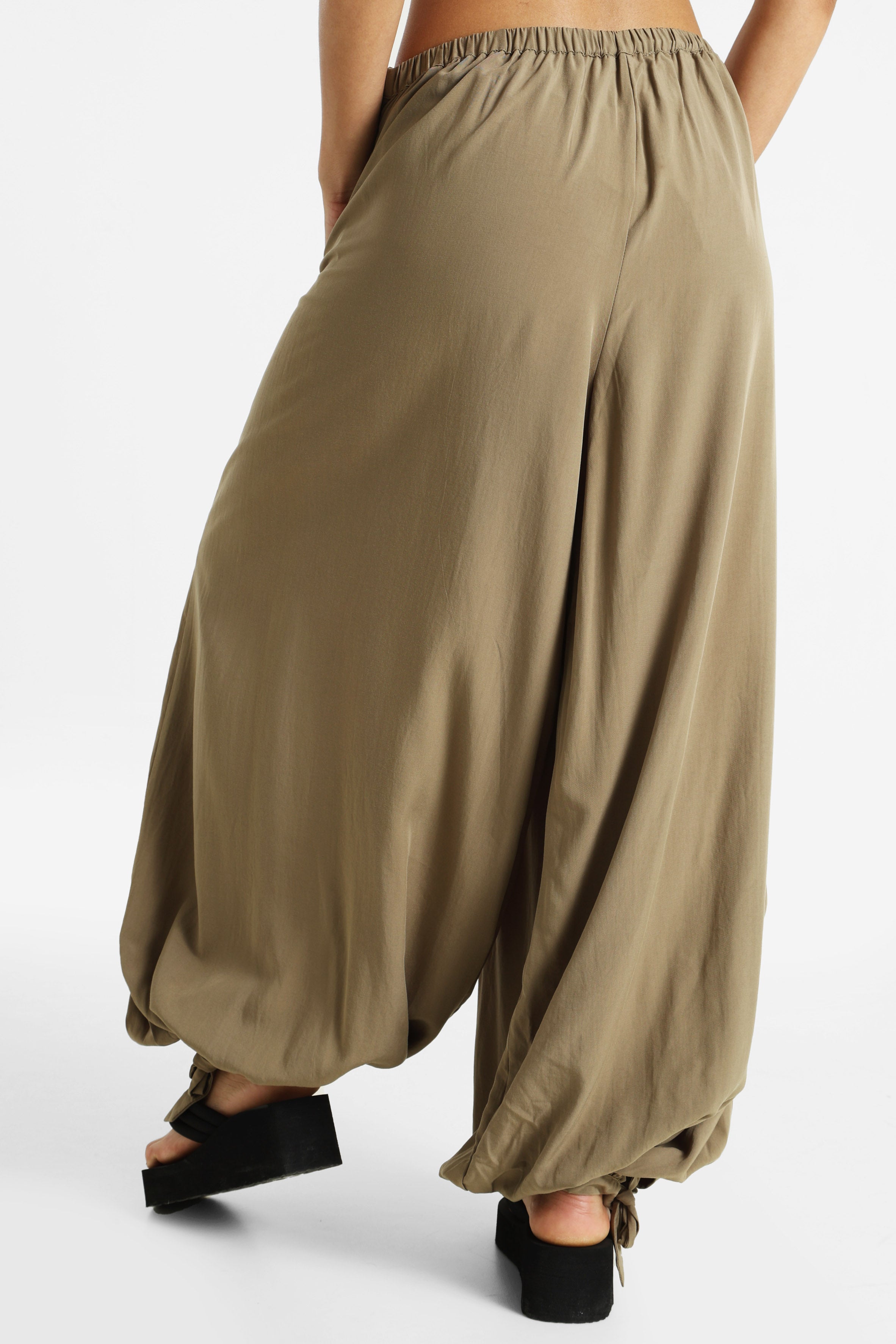 Ballon-Stoffhose - Khaki