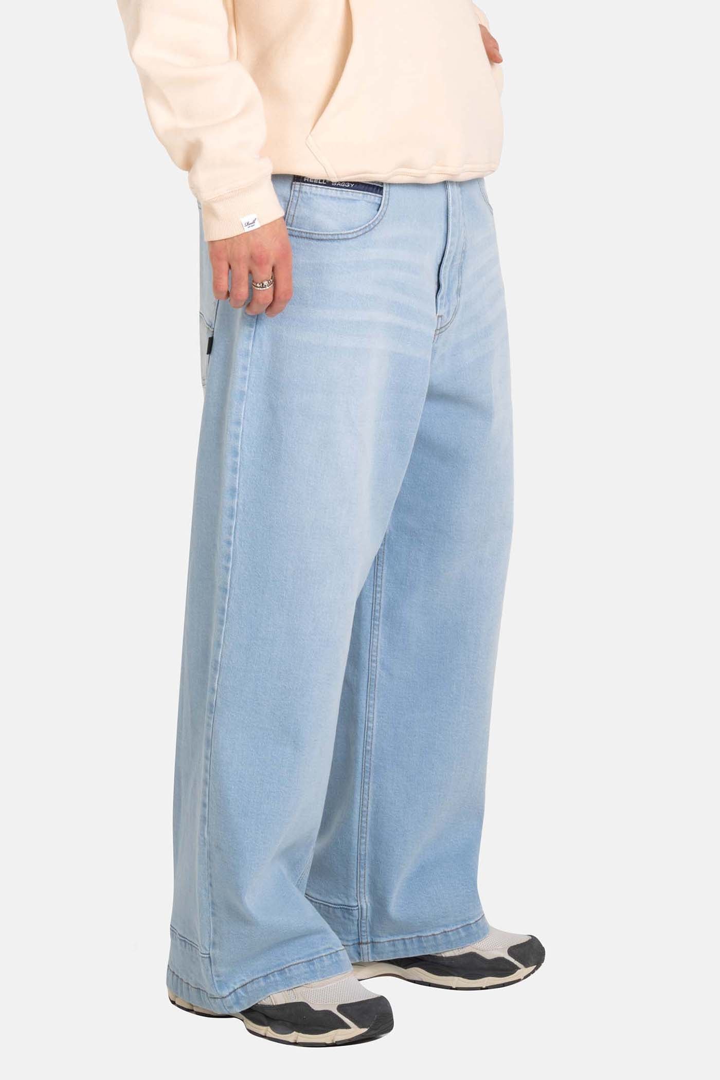Giant Baggy Fit Jeans L32 - Light Blue Stone