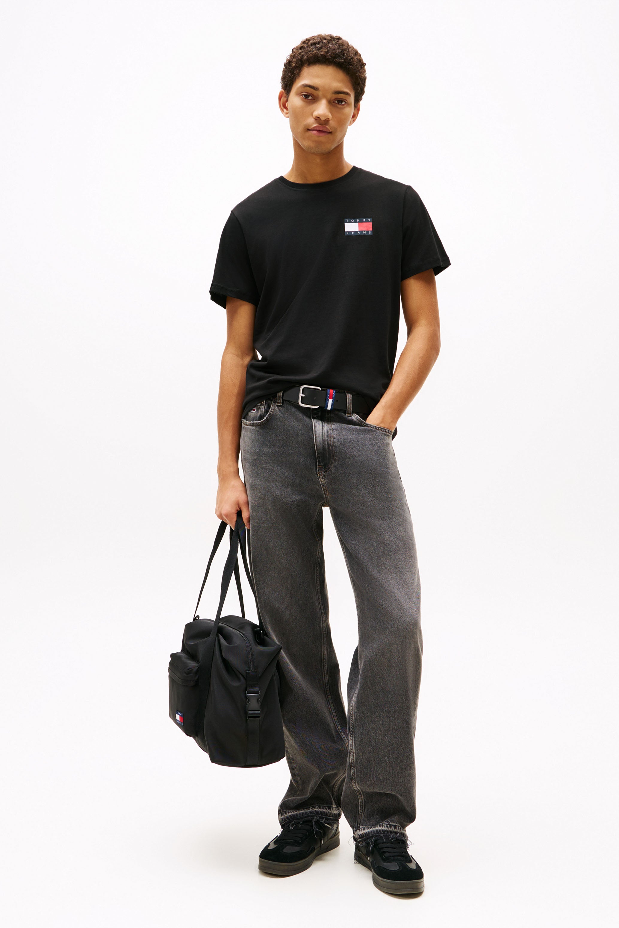 Essential Flag T-Shirt - Black