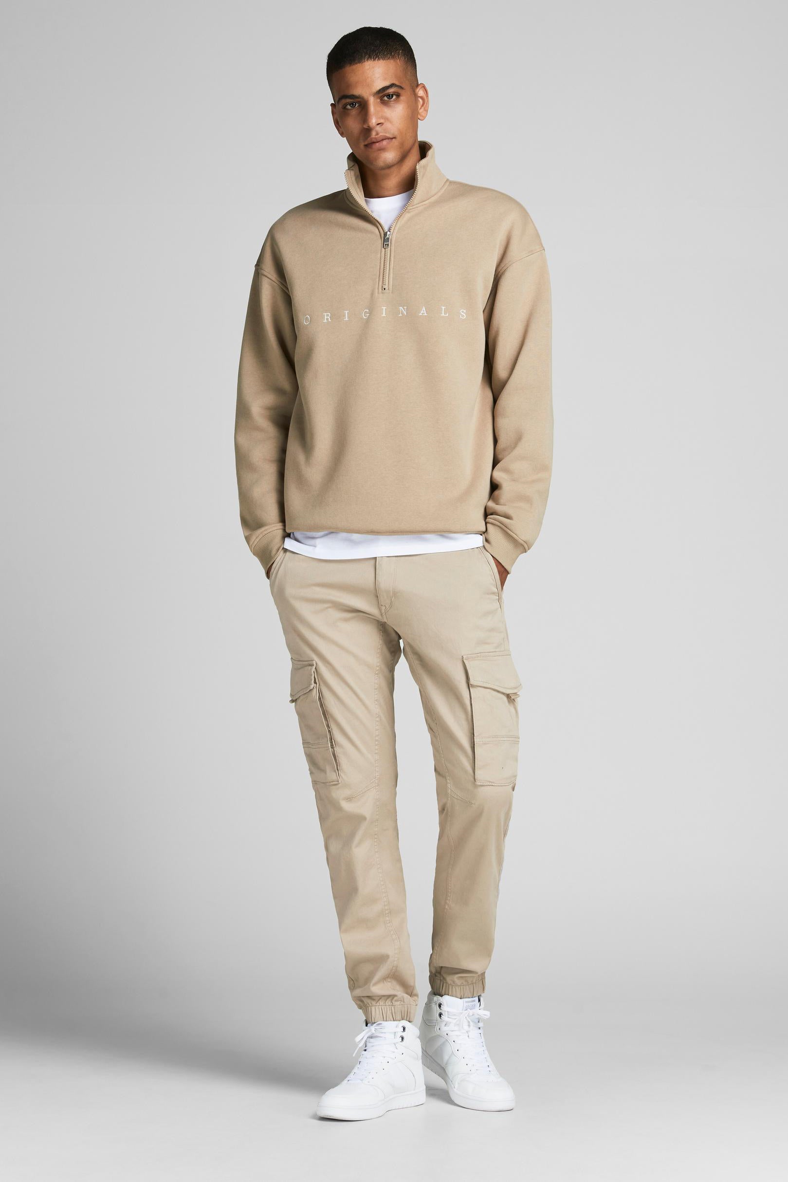 Pantalon cargo L32 - Crockery