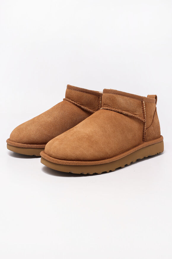 Classic Ultra Mini gefütterte Winterstiefelette - Chestnut
