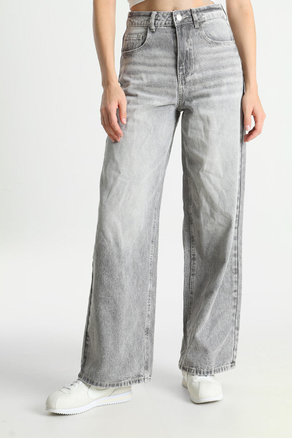 Baggy jeans - gray denim