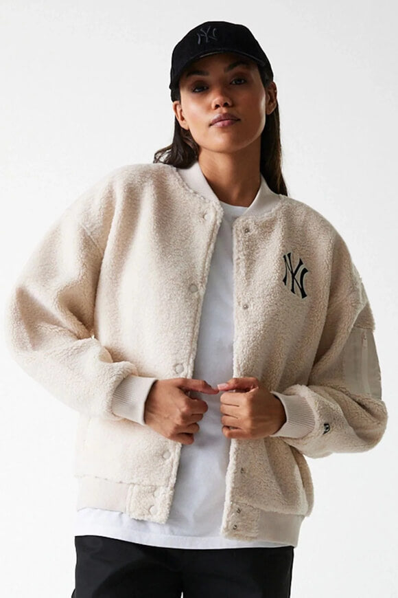 Giacca bomber Teddy - Beige