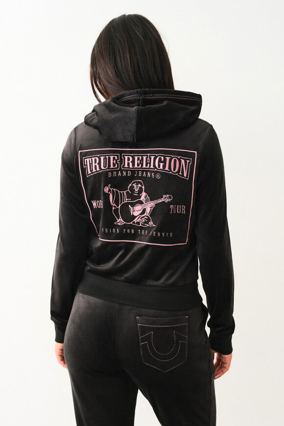 Veste en velours - Jet Black