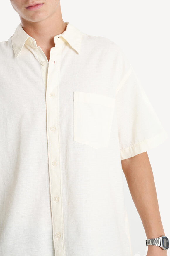 JORALMERIA chemise en tissu structuré - Antique White