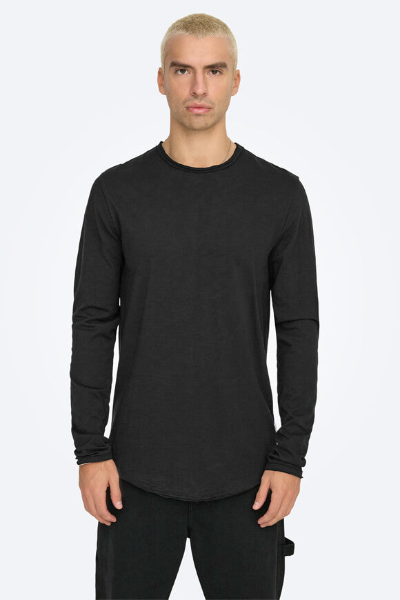 ONSBENNE long-sleeve shirt - Black