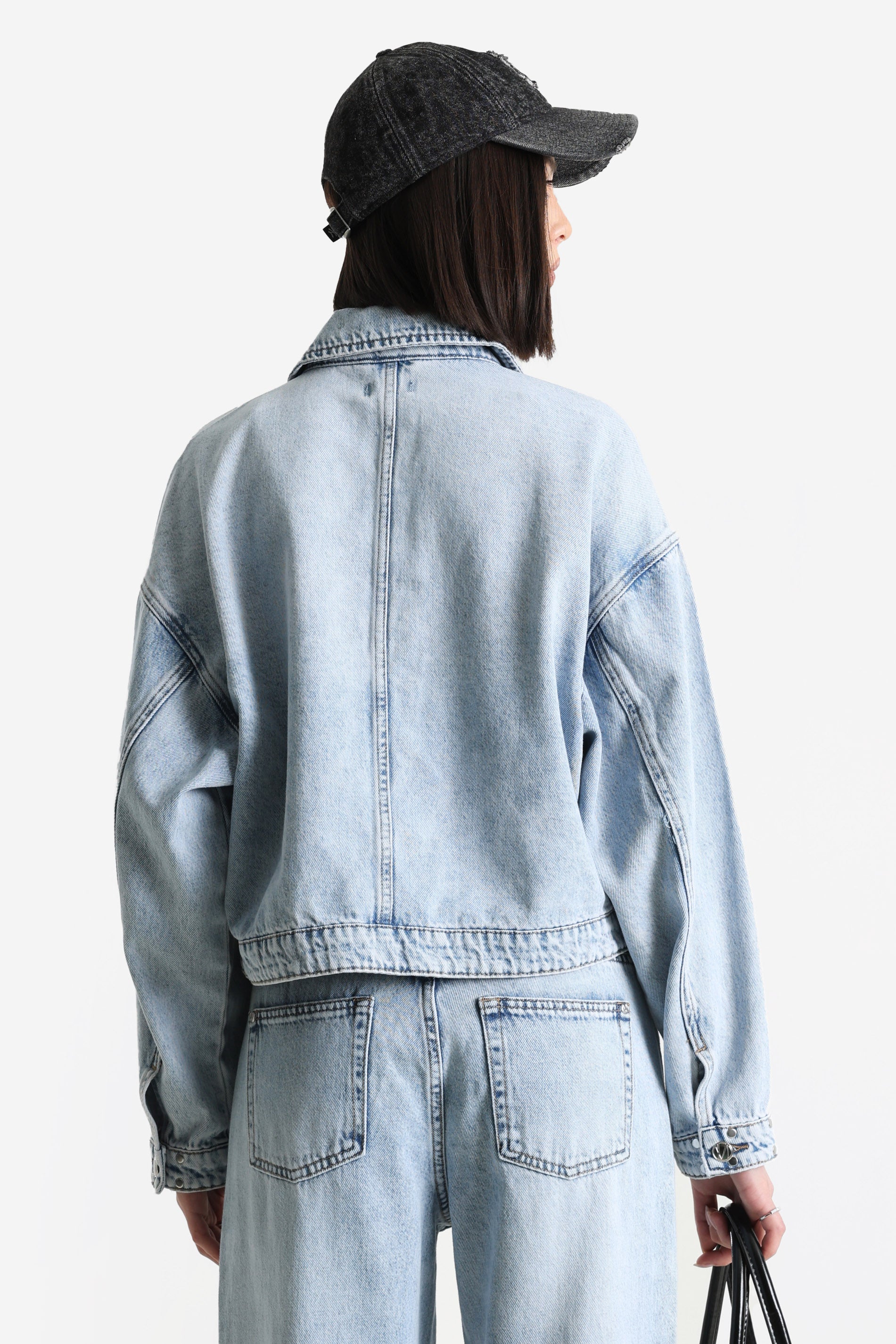 Jeansjacke - Hellblau