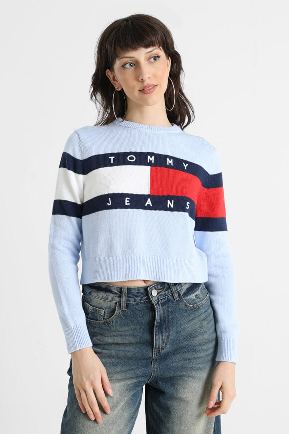 Pull court en tricot - Sweet Blue