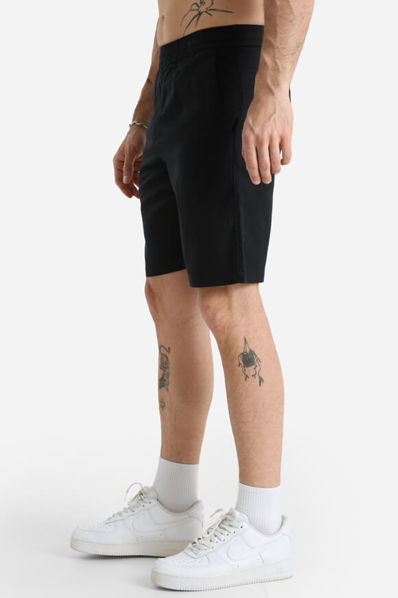 Linen shorts - Black
