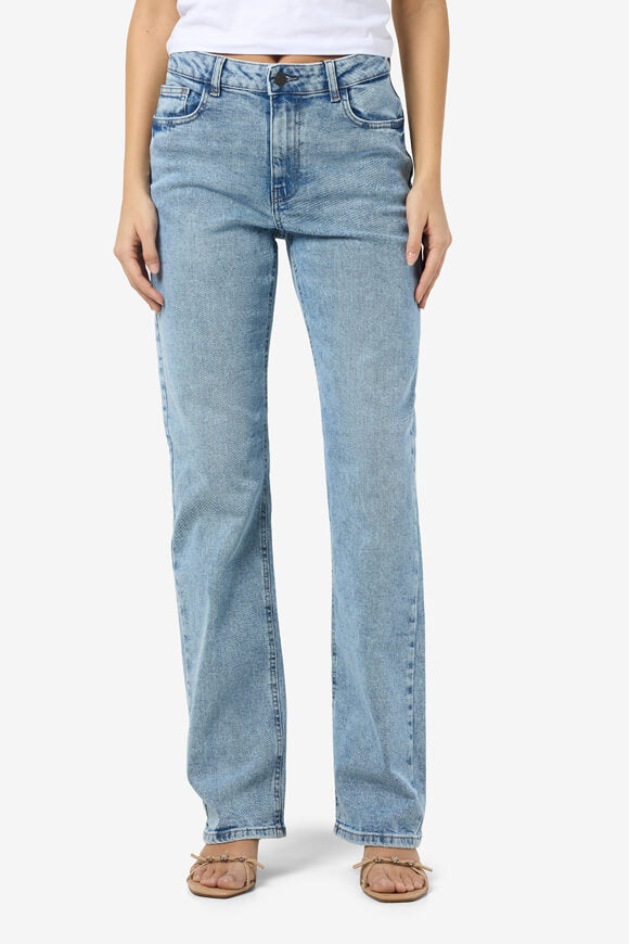 NMMONICA Jeans straight fit L32 - Denim blu chiaro