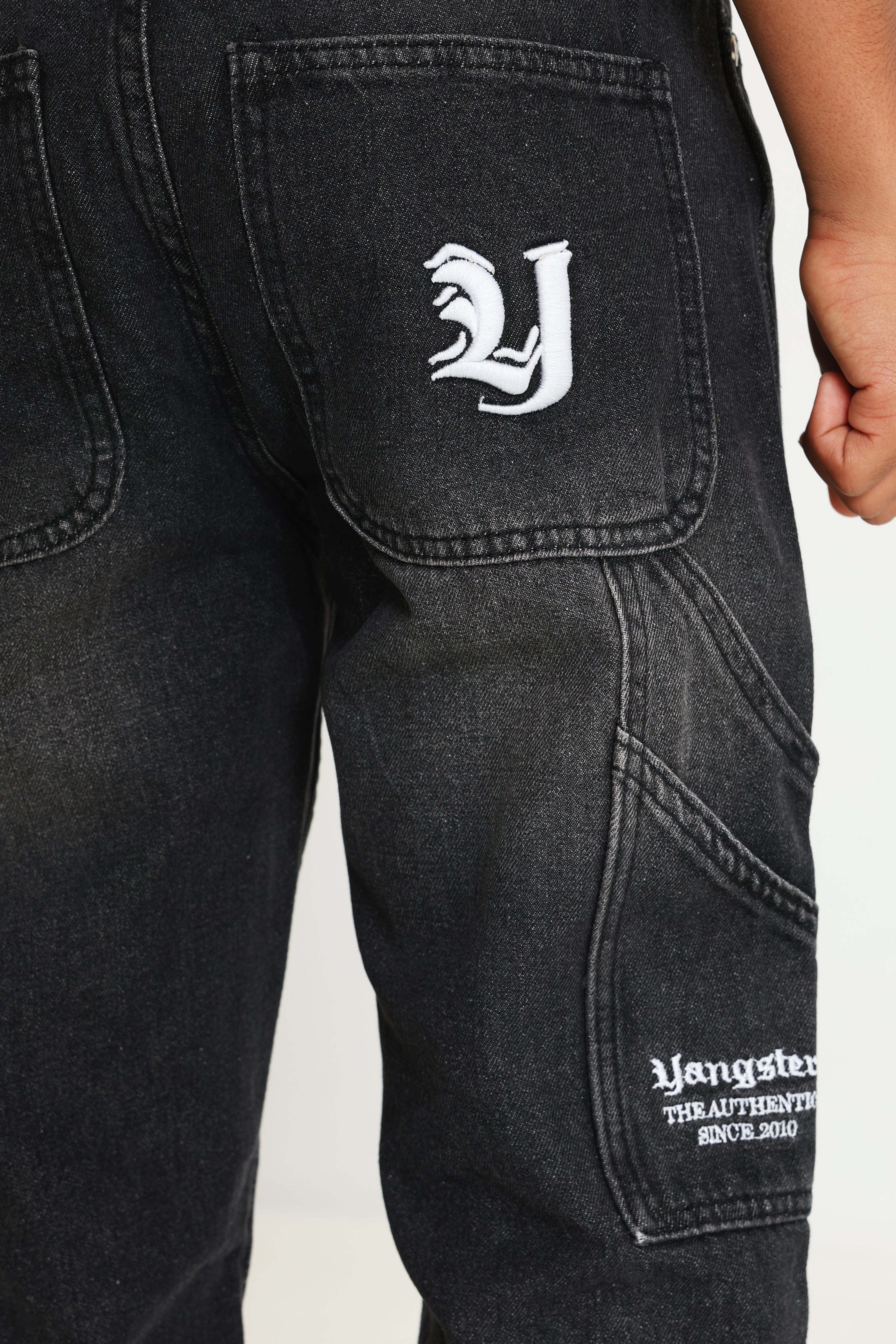 Jeans Baggy Fit - Denim noir