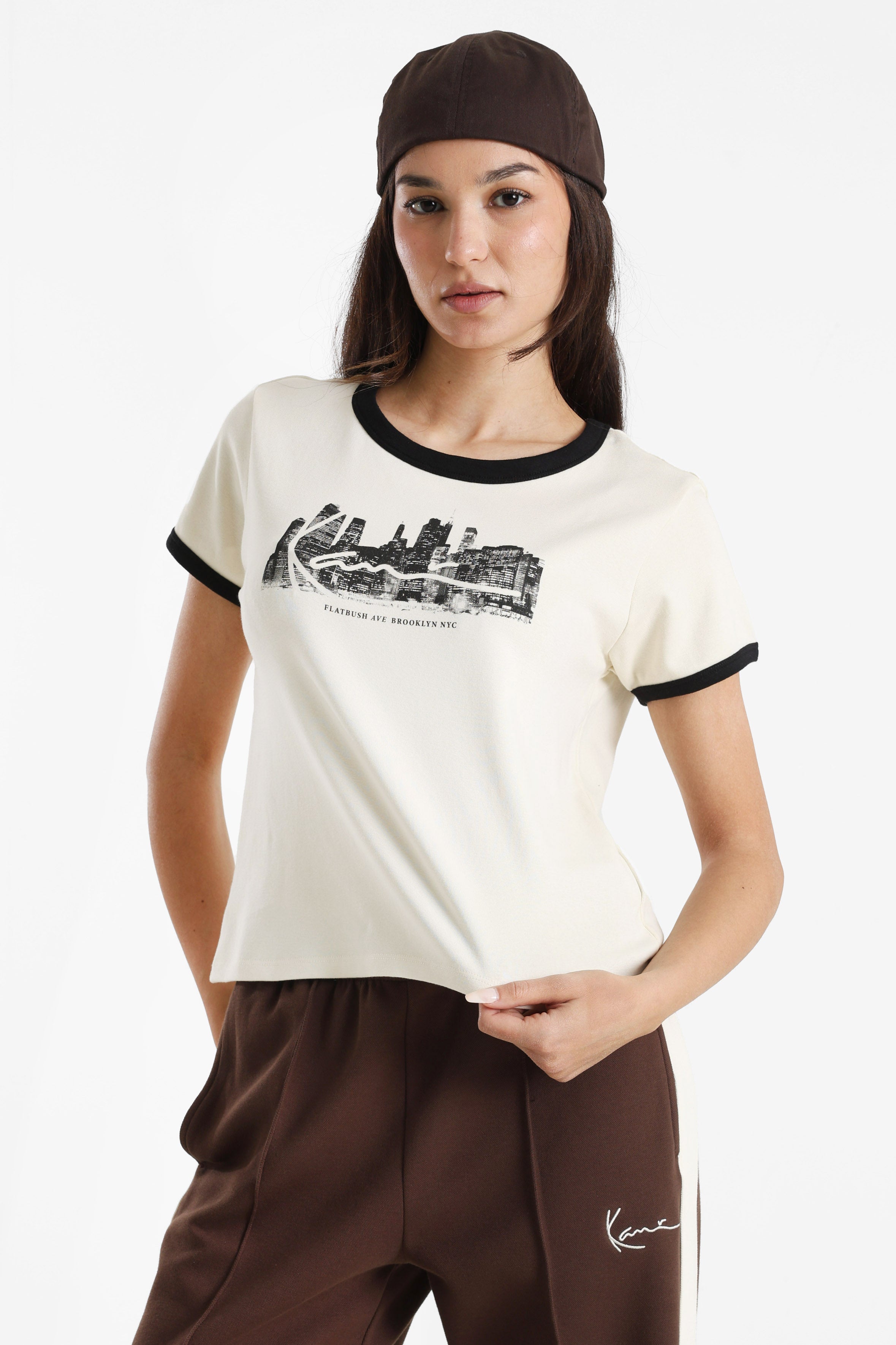 Signature Skyline T-Shirt - Cream