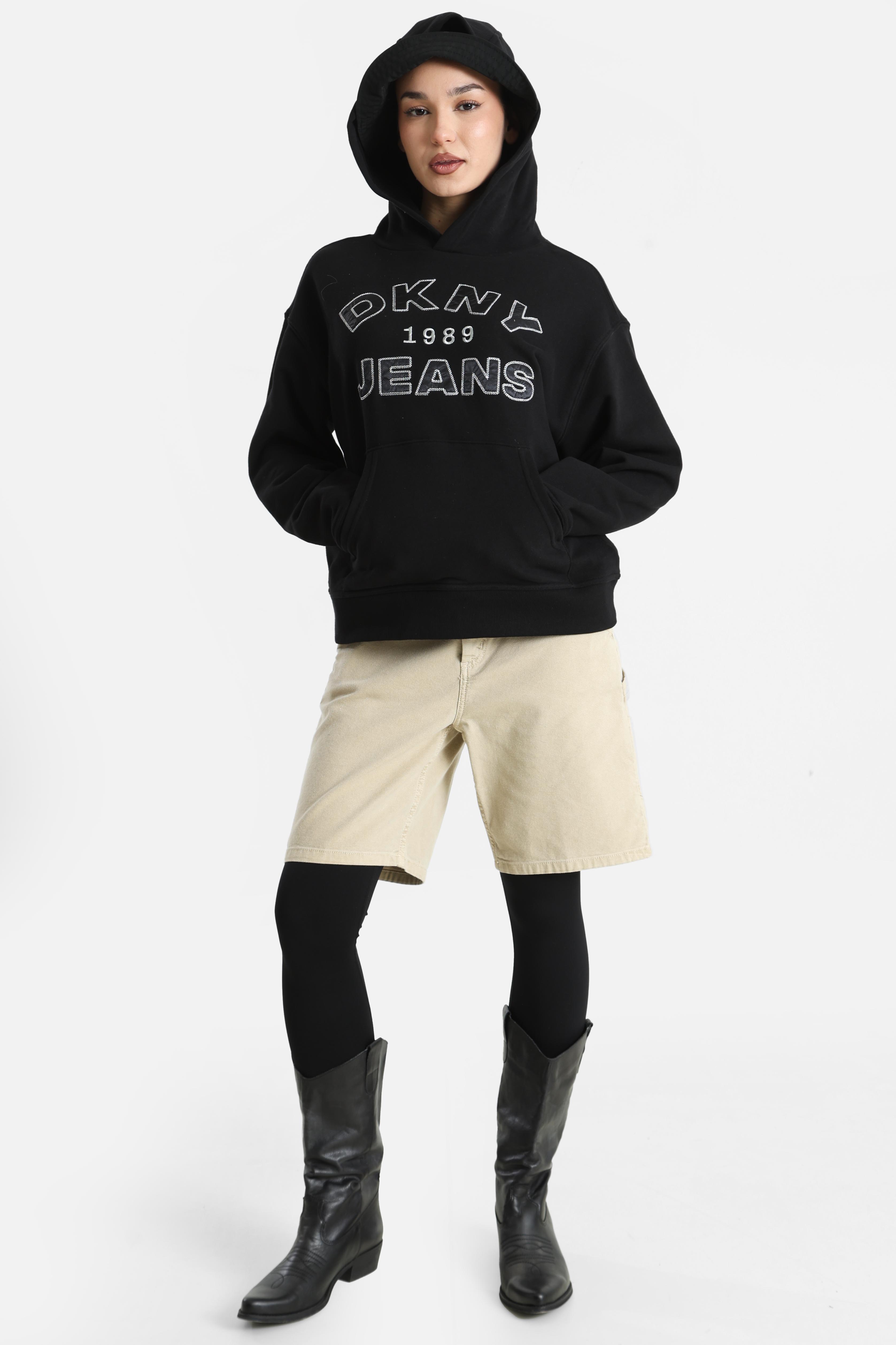 Sweatshirt à capuchon - Black