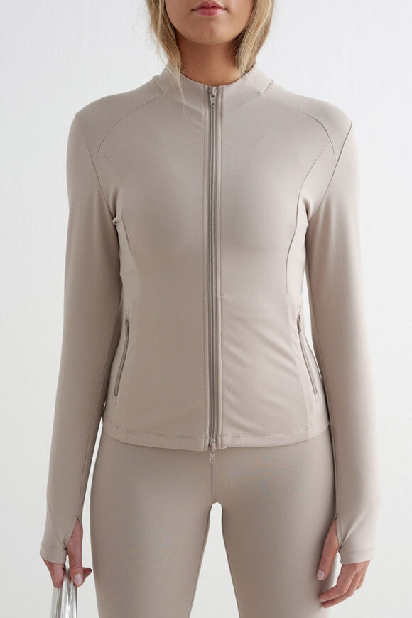 Giacca della tuta - Argilla scura