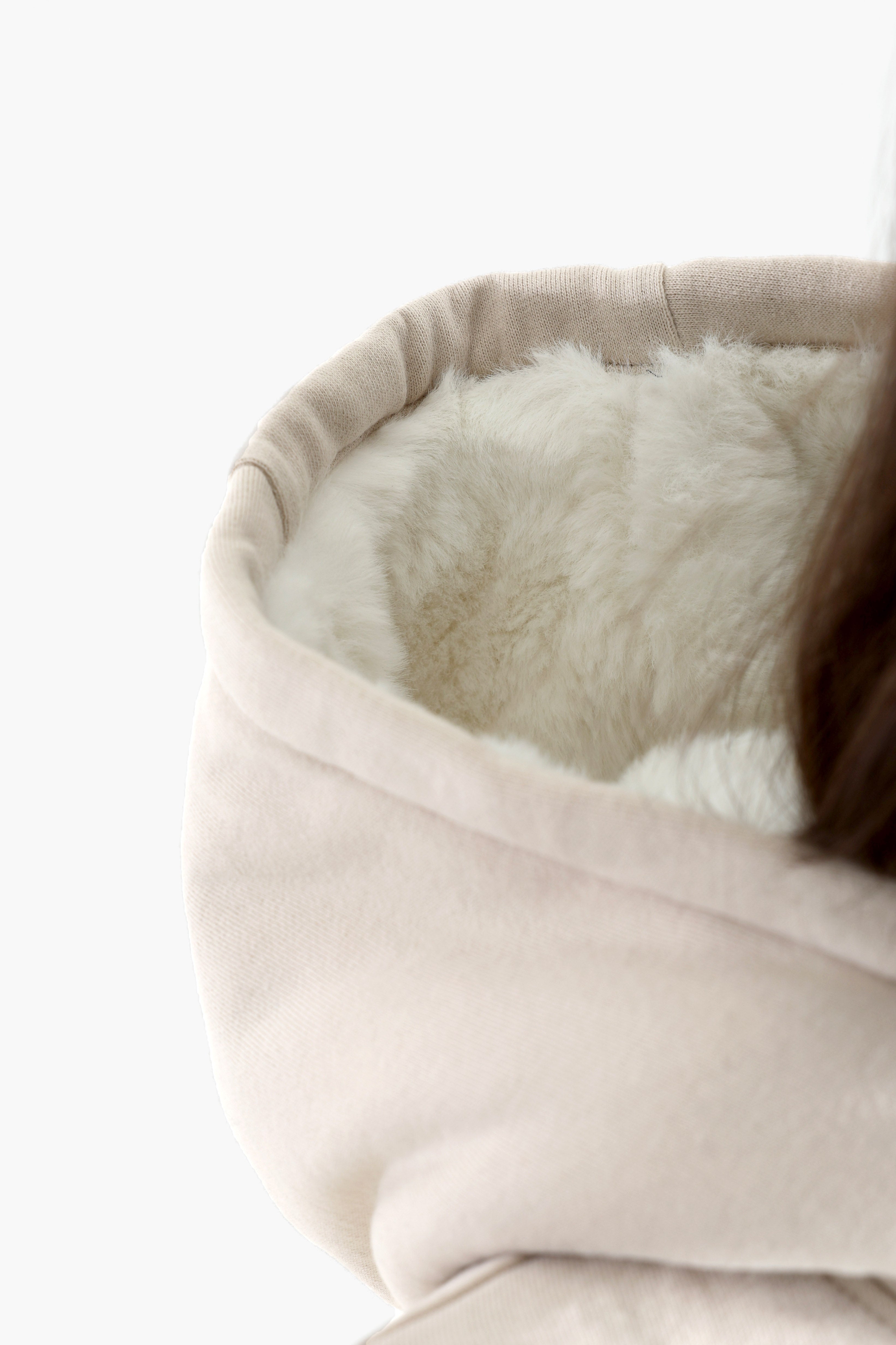 Remi sweatshirt à capuchon - Light Beige
