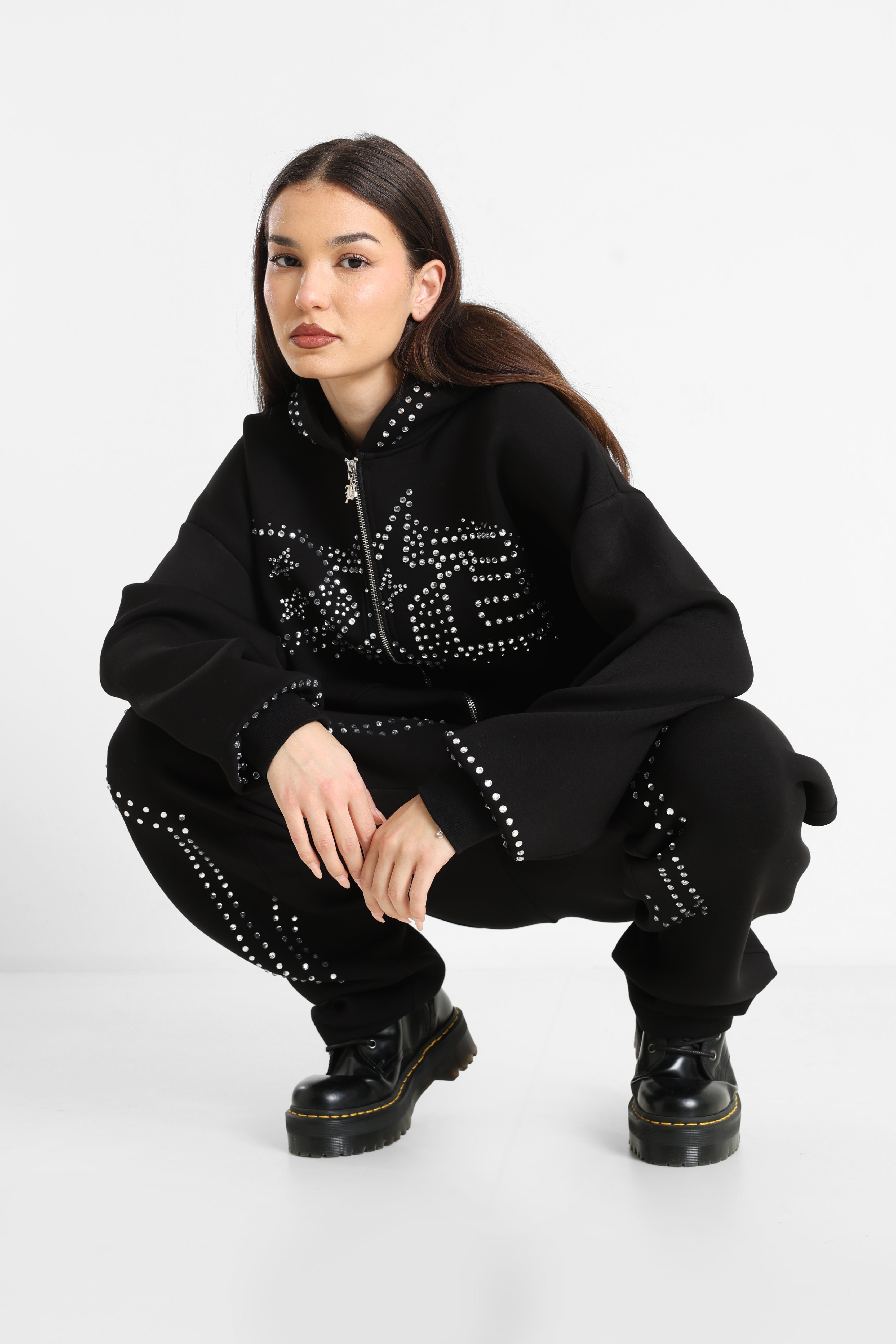 Tracksuit jacket - Black