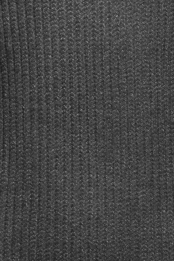 KOGKATIA pull off shoulder en tricot côtelé - Dark Grey Melange