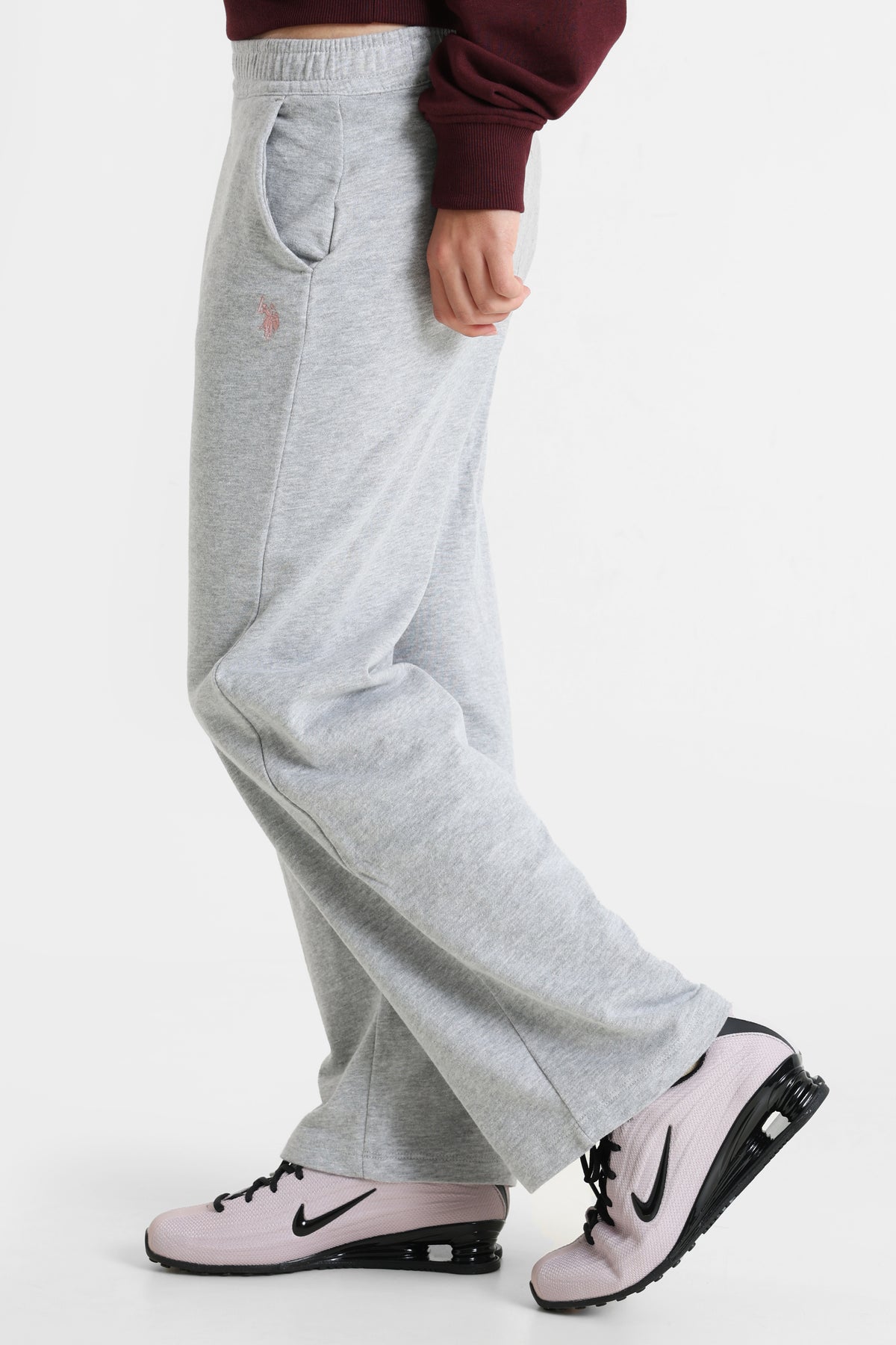Pantaloni Thora in felpa - Light Grey