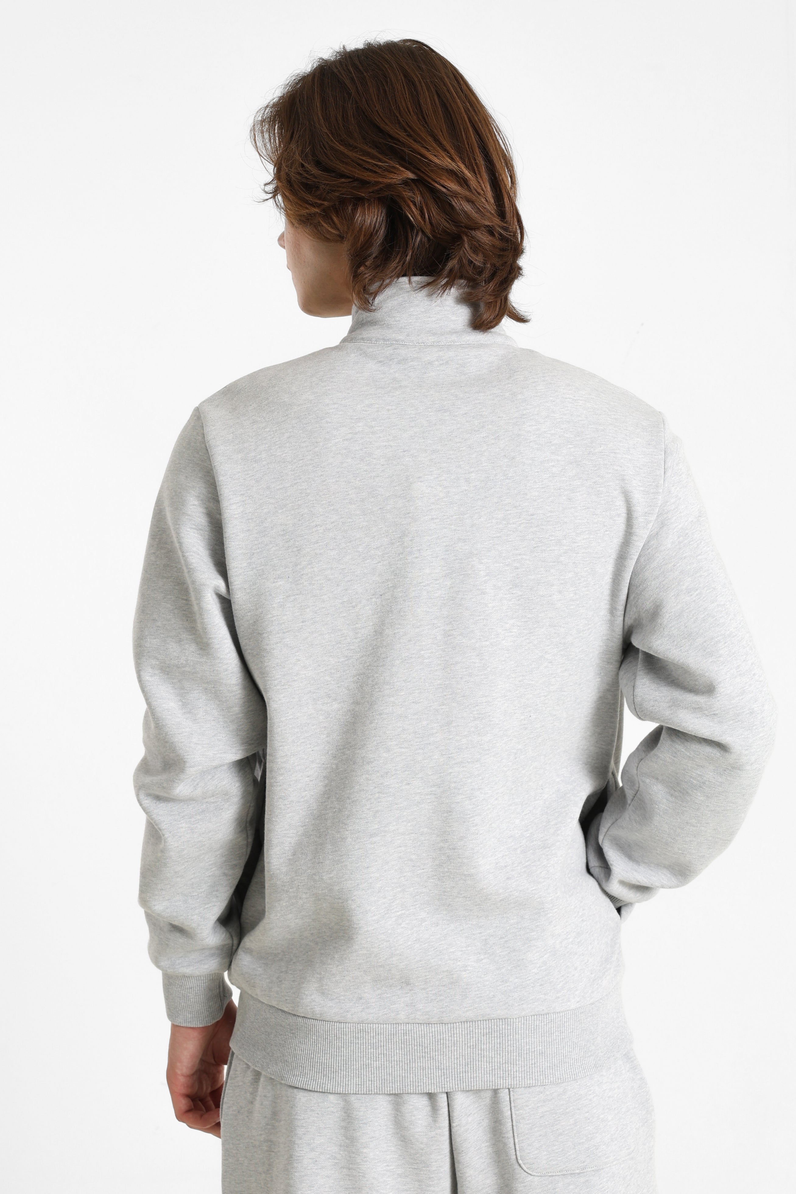 Felpa con zip - Silver Chine