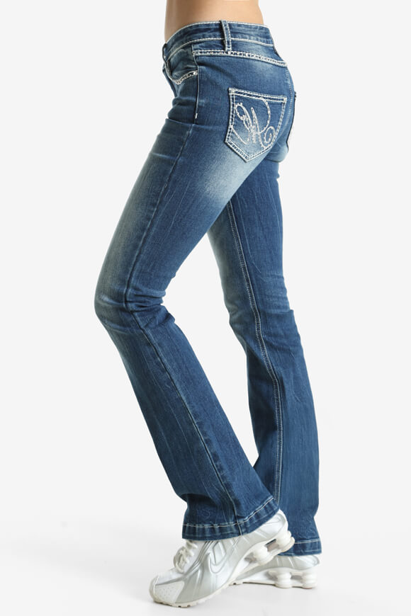 Flare Jeans - Dunkelblau