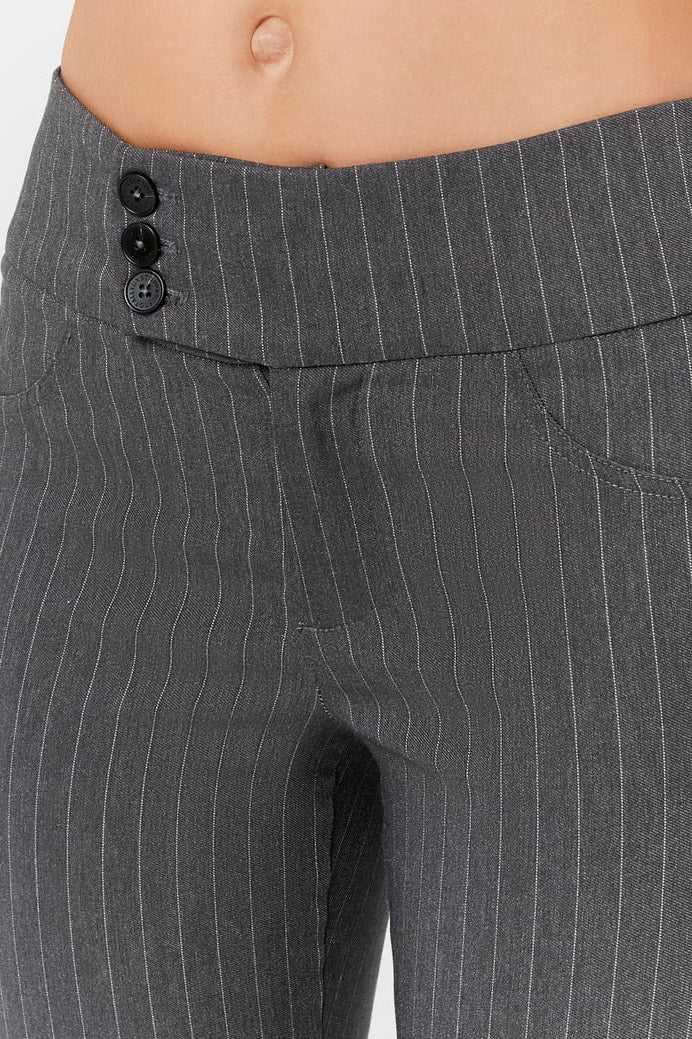 Flare-Hose - Dark Grey Heather