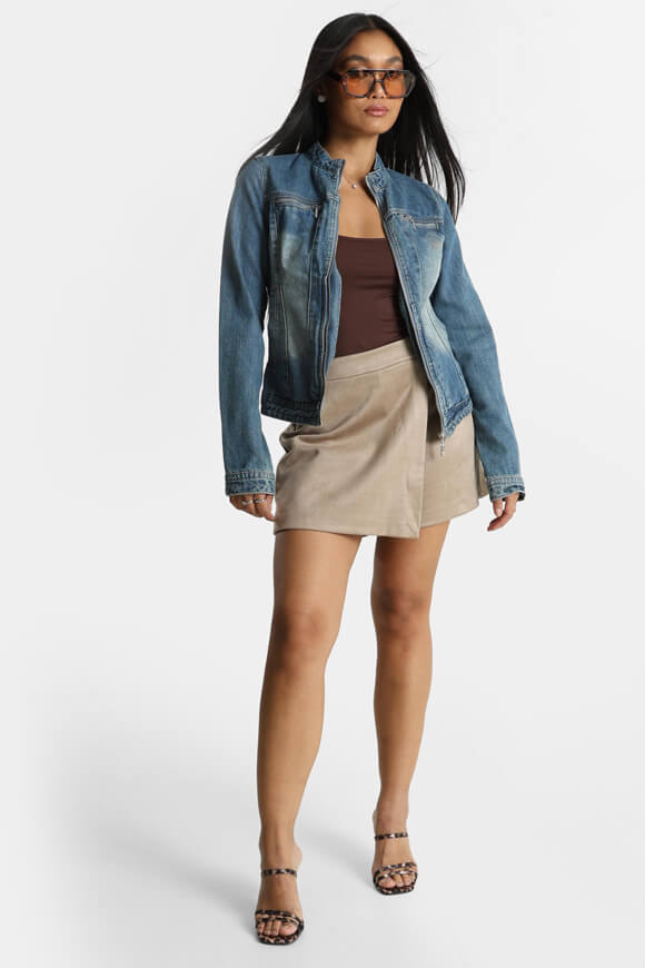 Giacca di jeans - Blu lavato