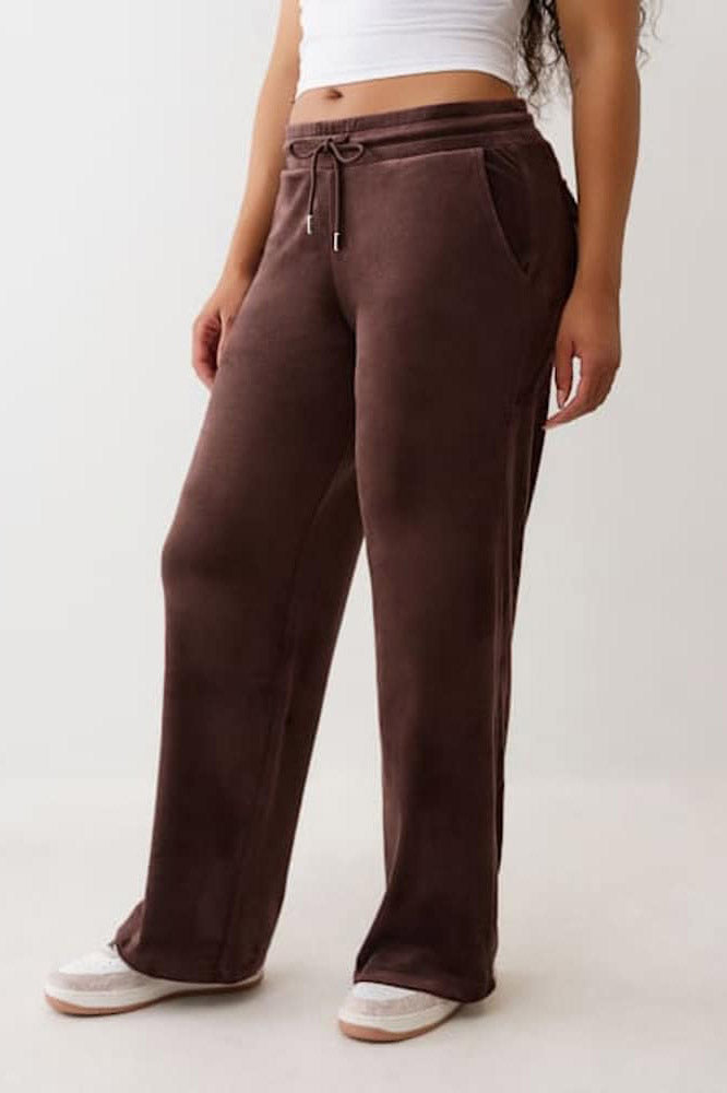 Velvet pants - Fudge