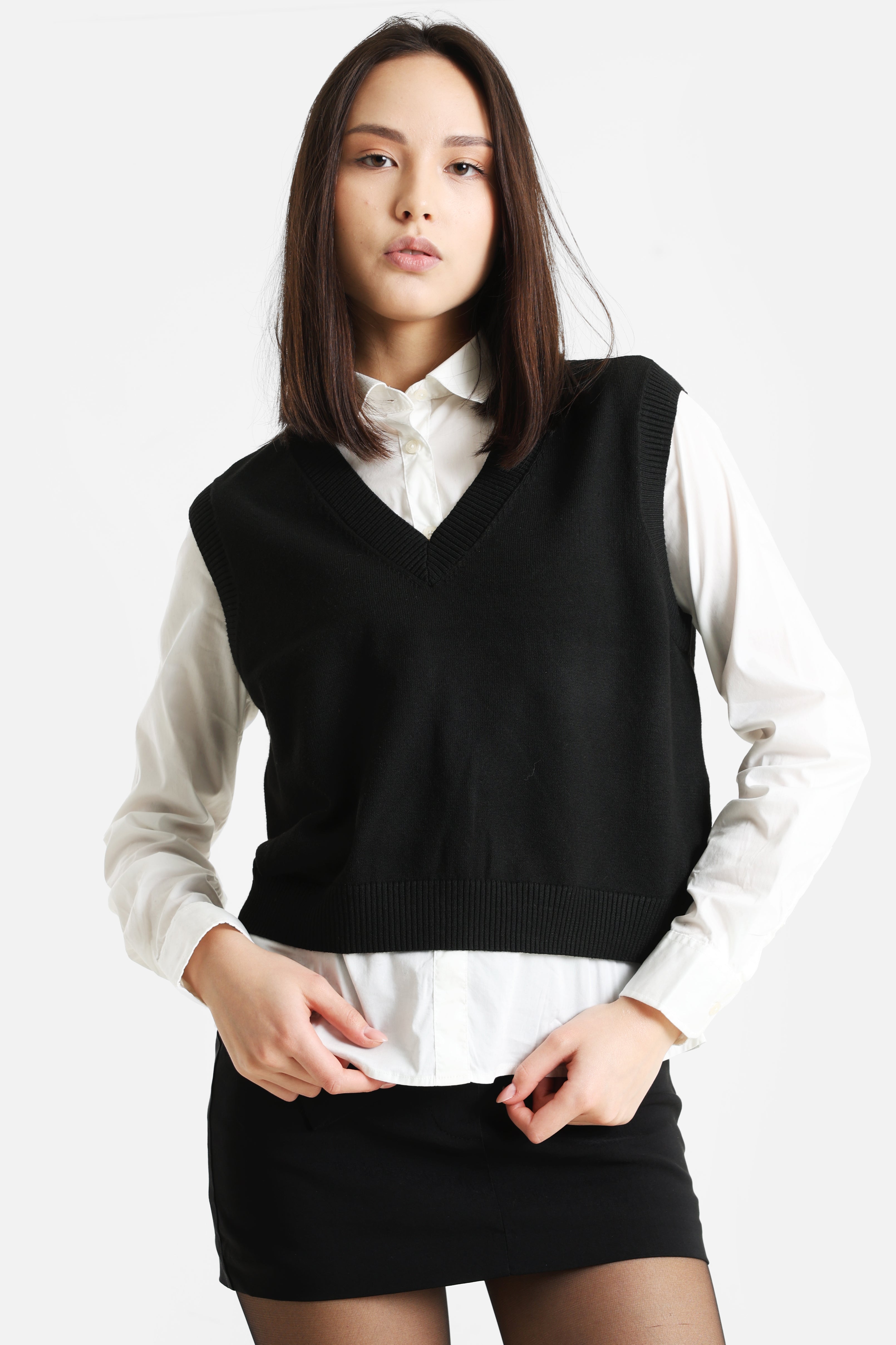 ONLCOCO knitted sweater - Black