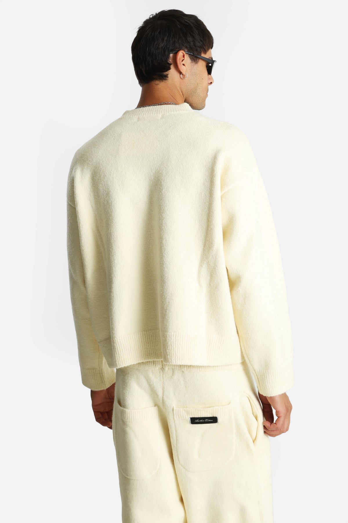 Knitted sweater - Cream