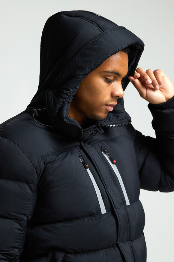 Atlin Pufferjacke - Jet Black