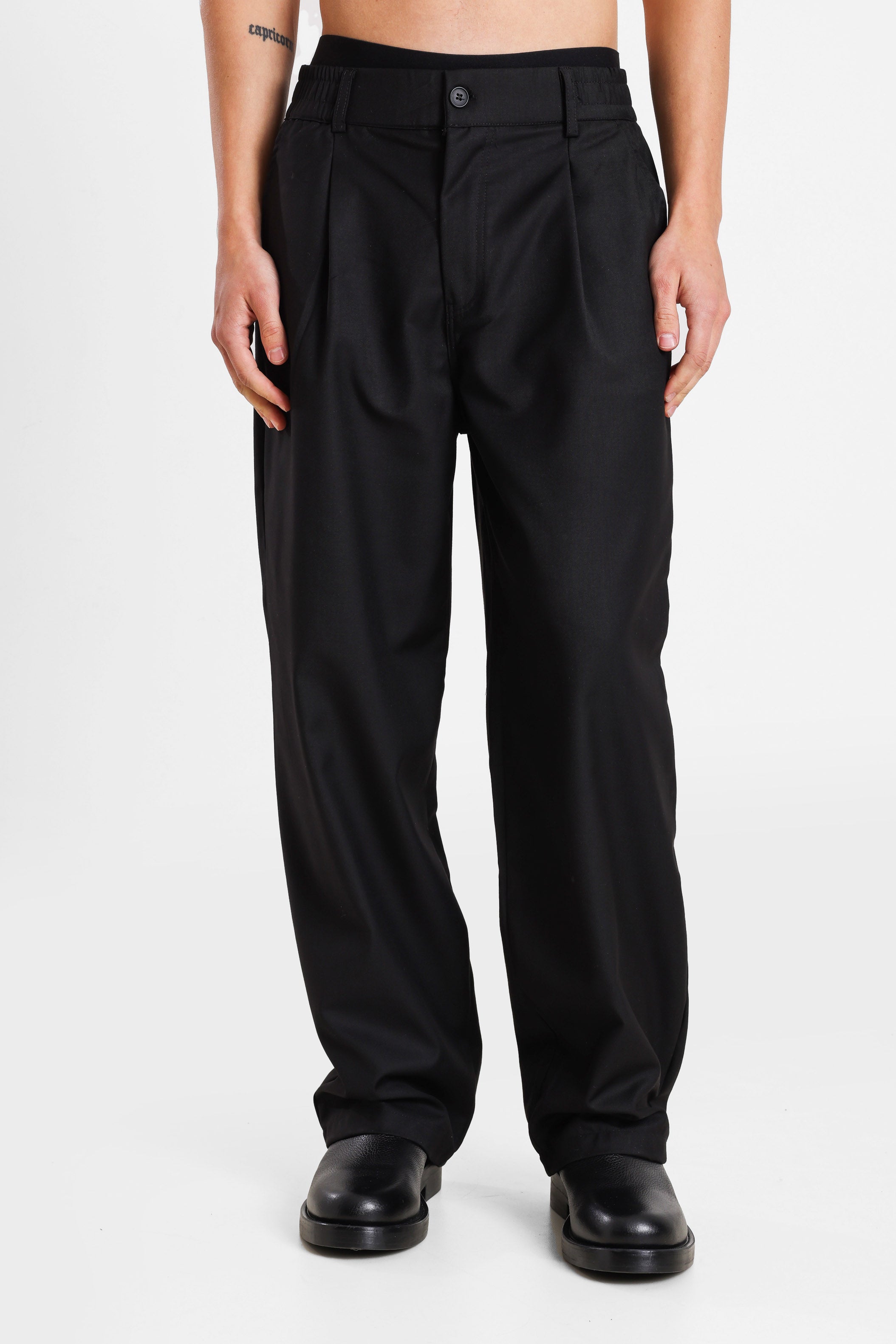 Pantalone in tessuto - Black