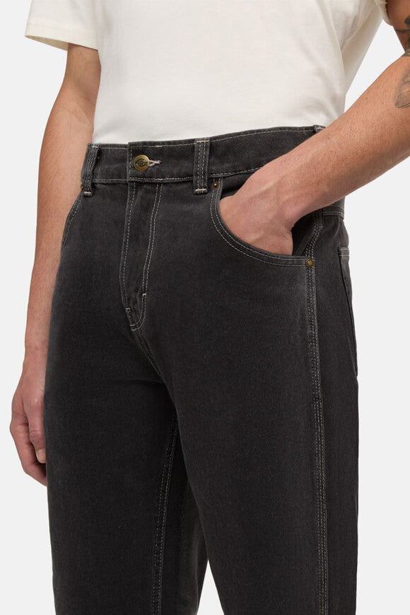 Houston Relaxed Straight Fit Jeans - Denim Dark Wash