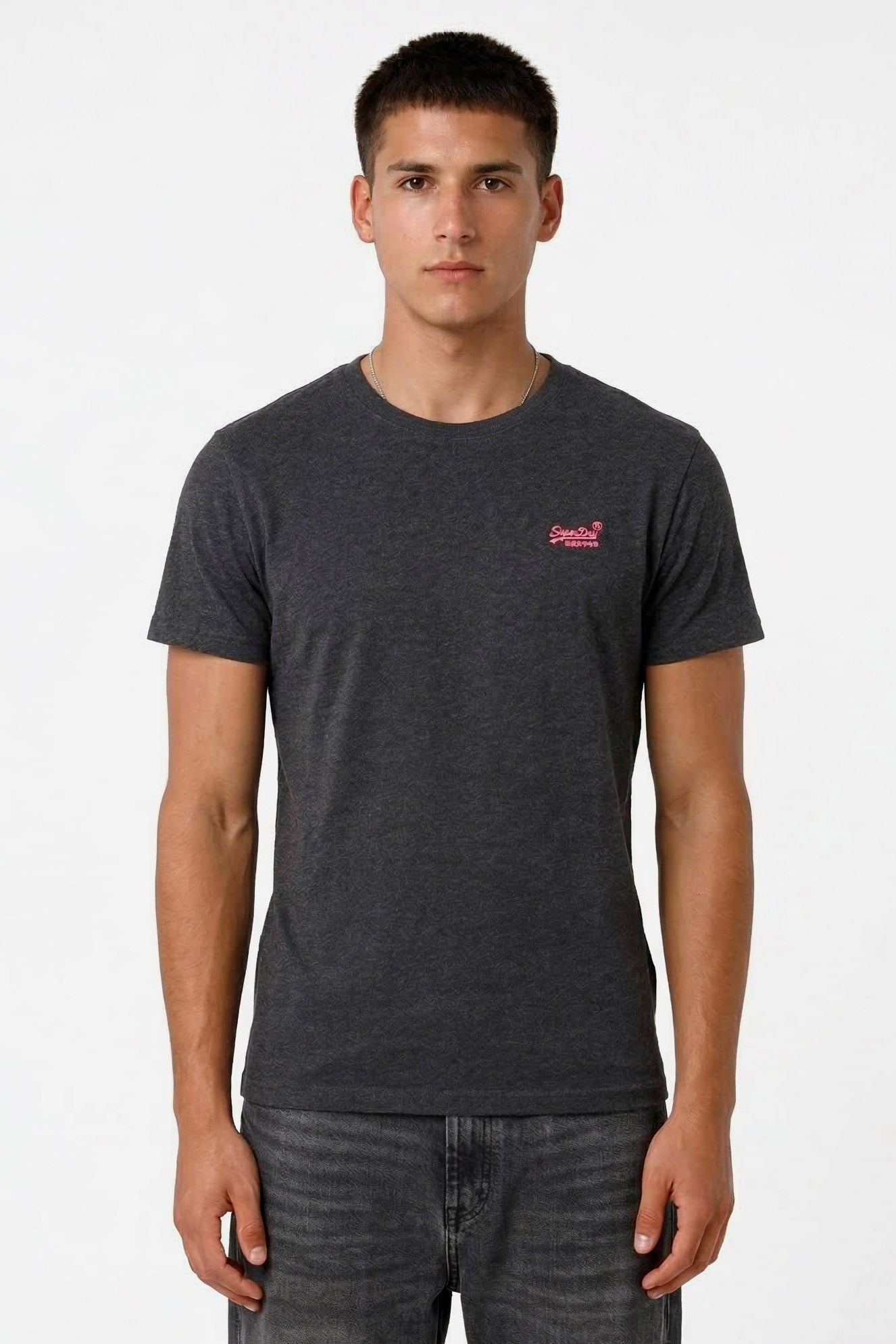 Essential T-Shirt - Raven Black Marl