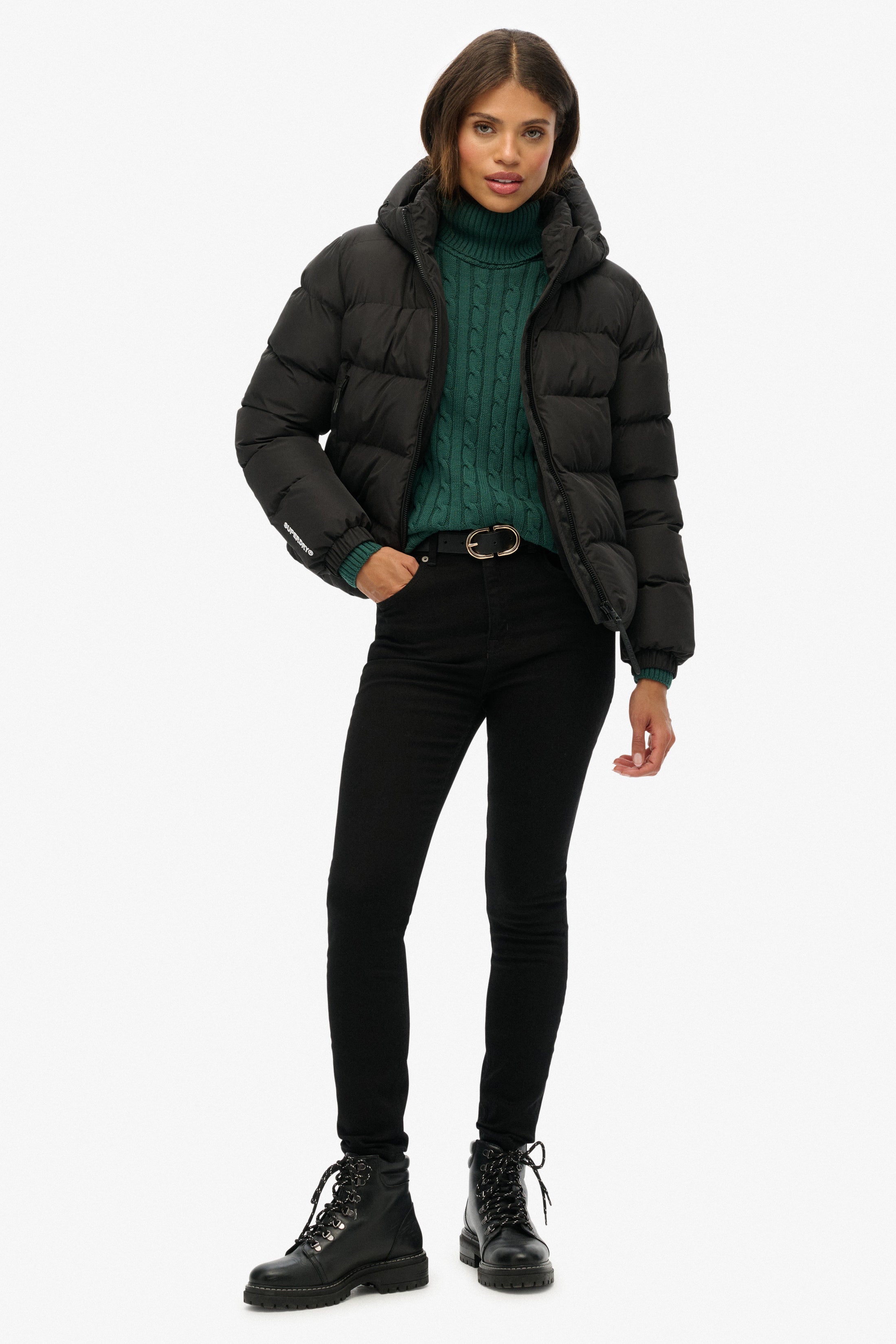 Pufferjacke - Black