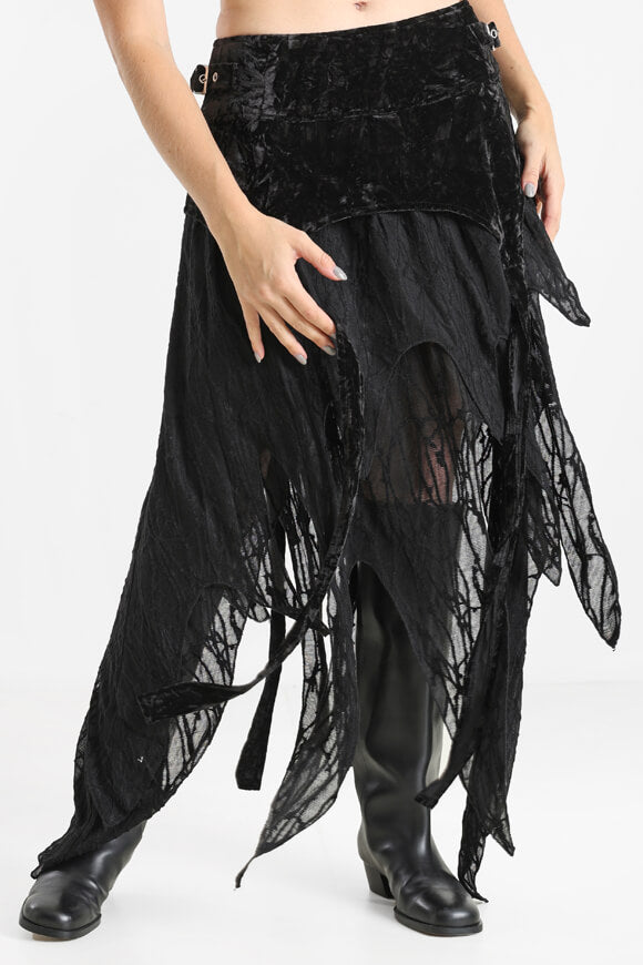 Jupe asymétrique - Black