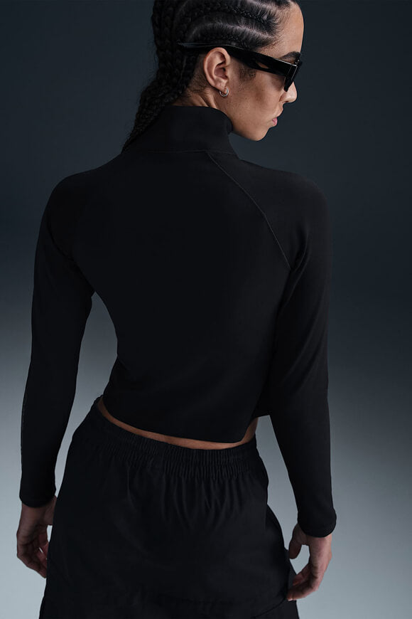 Sportswear Crop Trainingsjacke - Black