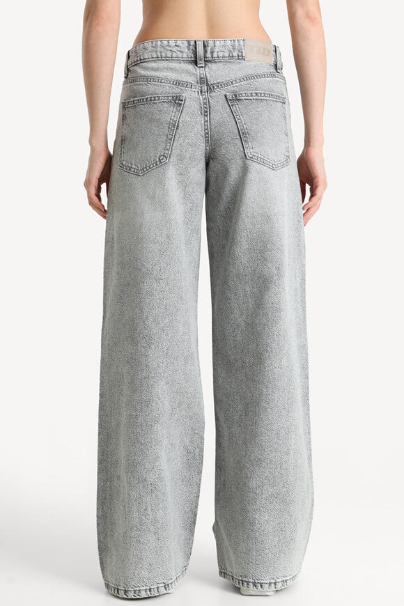 Wide Leg Jeans - Grey