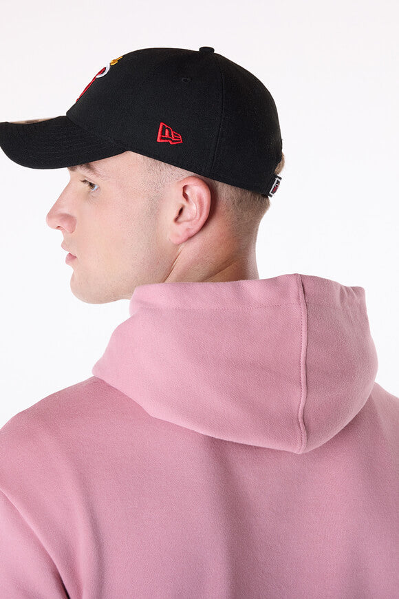 NBA Graphic Oversize Hooded Sweatshirt - Old Rose