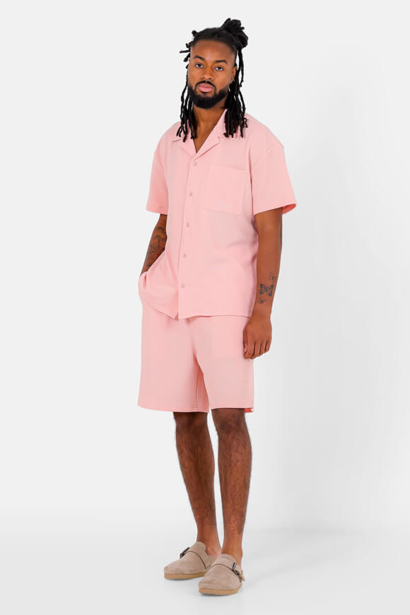 Seersucker shirt - Salmon